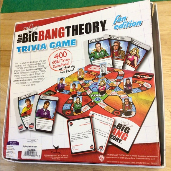 The Big Bang Theory, fan edition, Trivia Game by Cardinal, excellent - Picture 7 of 11